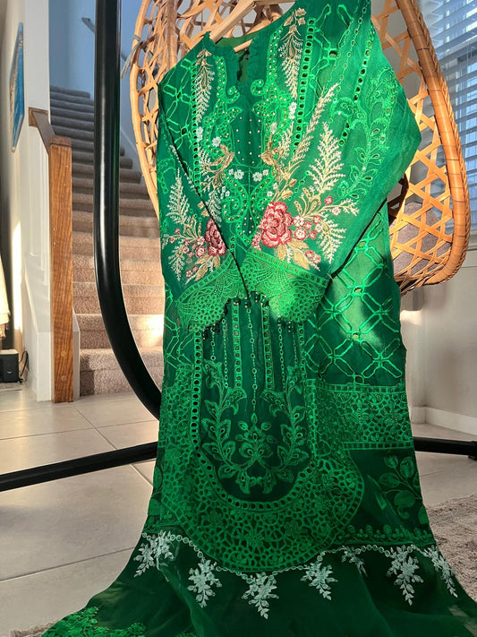 Beautiful women heavy embroidary Pakistani/indian Readymade dress