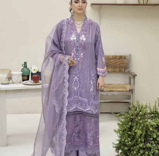 Beautiful women heavy embroidary Pakistani/indian readymade dress