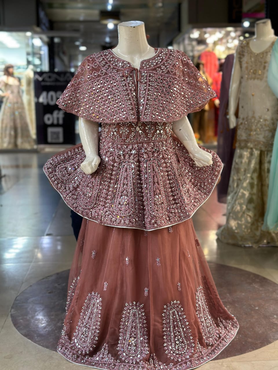 Girls kids readymade partywear dress age 10 yrs & 12 yrs