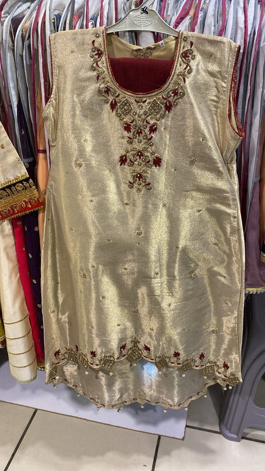 Girls kids readymade partywear dress 7-8 yrs