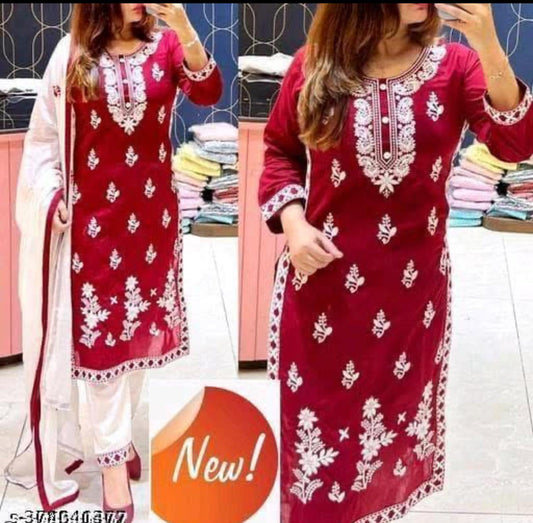 Beautiful women heavy embroidary Pakistani/indian readymade dress