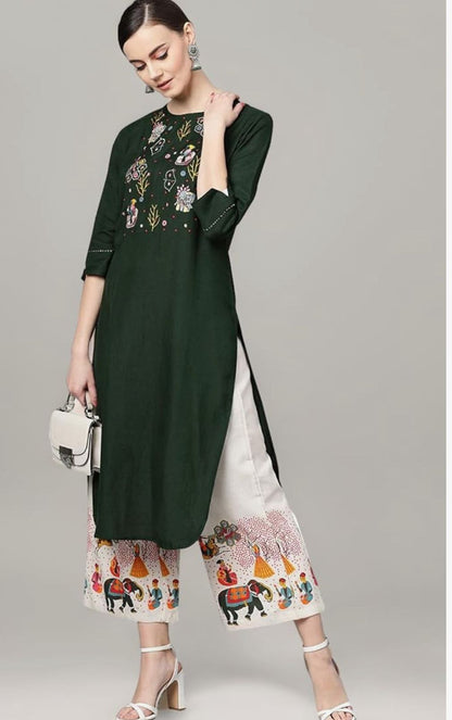 Beautiful women heavy embroidary Pakistani/indian readymade dress